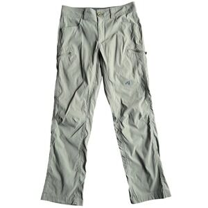 Eddie Bauer First Ascent Guide Pants Mens 30x32 Green Hiking Outdoor Gorpcore